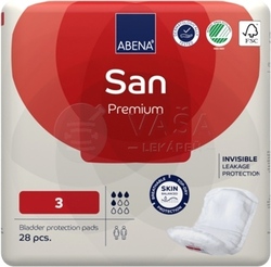 Abena San Premium 3 Inkontinenčné vložky