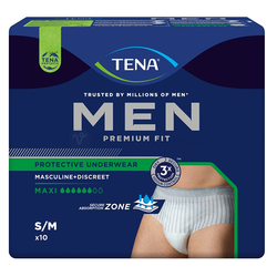 Tena Men Protective Underwear Maxi S/M Pánska inkontinenčná spodná bielizeň