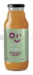 Beggs BIO Nektár Hrozno & slivka s vit. C (od ukončeného 4. mesiaca)