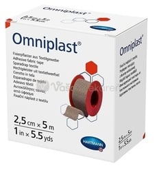 Omniplast Náplasť textilná na cievke (2,5 cm x 5 m)