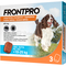 FRONTPRO 68 mg Žuvacie tablety proti kliešťom a blchám pre psy 10-25 kg