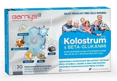 Barny's Kolostrum s beta-glukánmi + darček