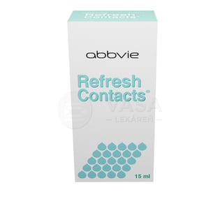 Abbvie Refresh Contacts 15 Ml Očné Kvapky