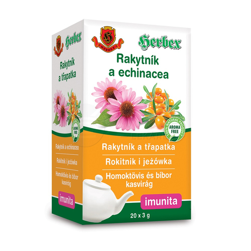 Herbex Bylinná čajová zmes Rakytník a echinacea
