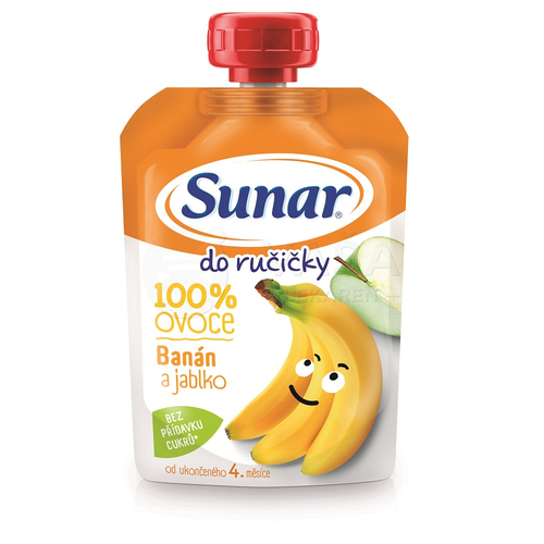 Sunar Do ručičky Ovocná kapsička Banán (od ukončeného 4. mesiaca)
