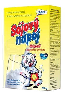 ASP Sójový nápoj Originál (Mačka) sušený
