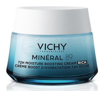 Vichy Minéral 89 72H Hydratačný krém s bohatou textúrou