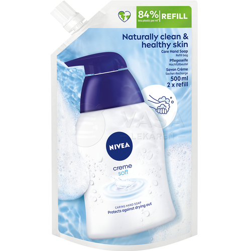 Nivea Creme Soft Tekuté krémové mydlo (Náhradná náplň)