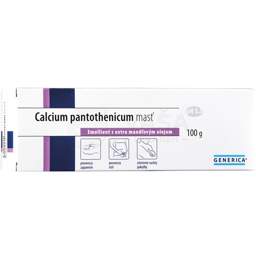 GENERICA Calcium pantothenicum masť