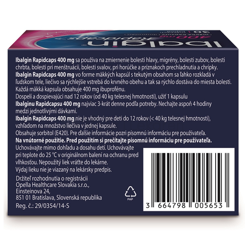 Ibalgin Rapidcaps 400 mg