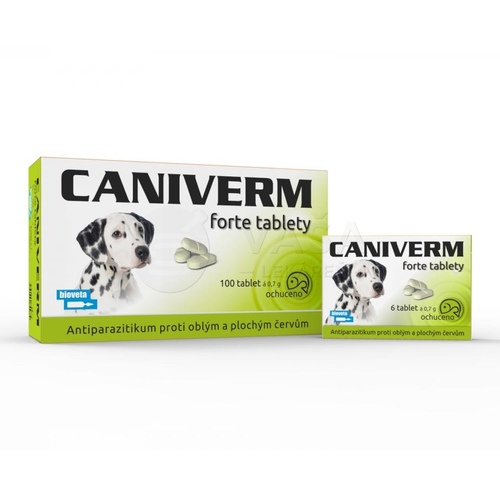 Caniverm Forte tbl 100x700mg 100364