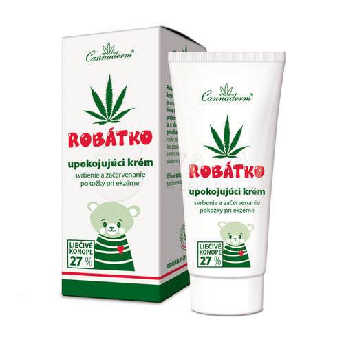 Cannaderm Robátko Upokojujúci krém pri svrbení pokožky