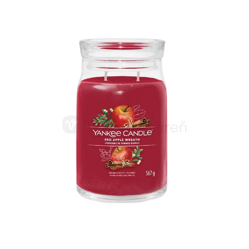 Yankee Candle Signature Red Apple Wreath Veľká sviečka