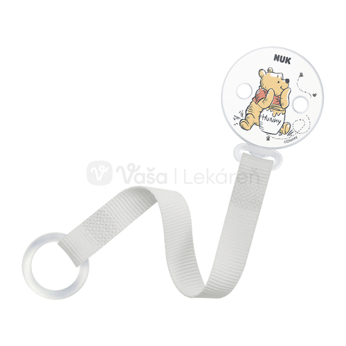 NUK Stuha na detský cumlík Disney Macko Pu