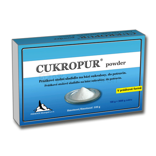 Cukropur Powder Prírodné sladidlo bez kalórií