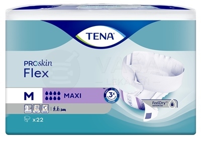 Tena Flex Maxi M Inkontinenčné nohavičky s rýchloupevňovacím pásom