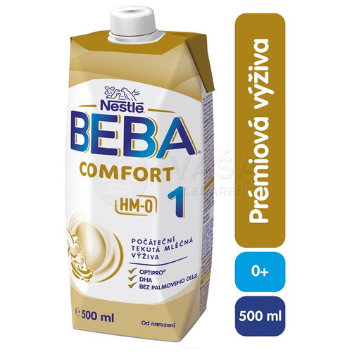 Beba Comfort 1 HM-O Tekutá počiatočná mliečna výživa (od narodenia)