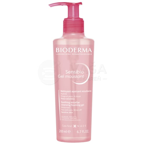 Bioderma Sensibio Jemný čistiaci a odličovací penivý gél