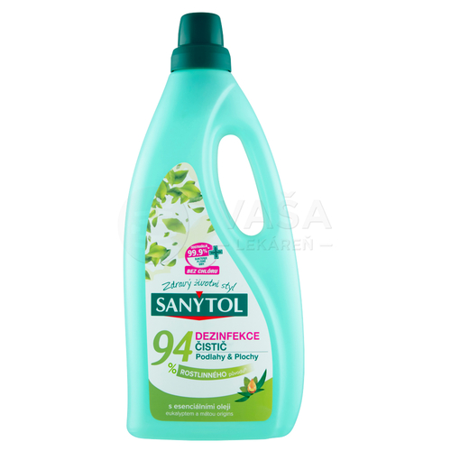 Sanytol Dezinfekcia 94% rastlinný čistič na podlahy