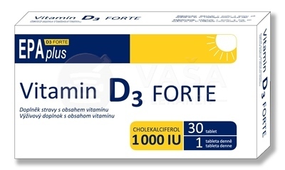 Alfa Vita Vitamín D3 Forte 1000 IU EPAplus