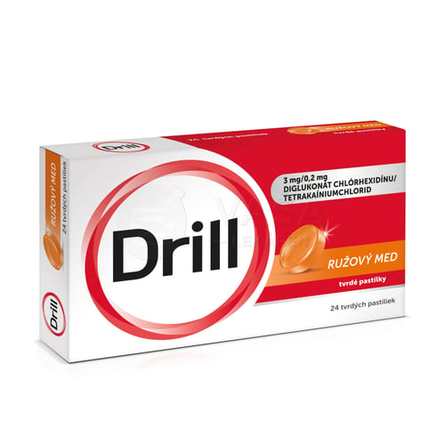 Drill Ružový med