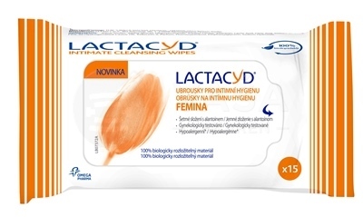 Lactacyd Femina Obrúsky na intímnu hygienu