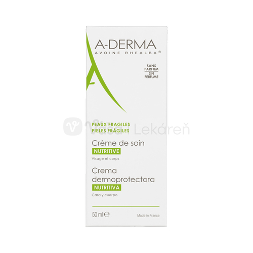 A-DERMA Creme de Soin 50ml Krem s Ovs.mliekom xxx