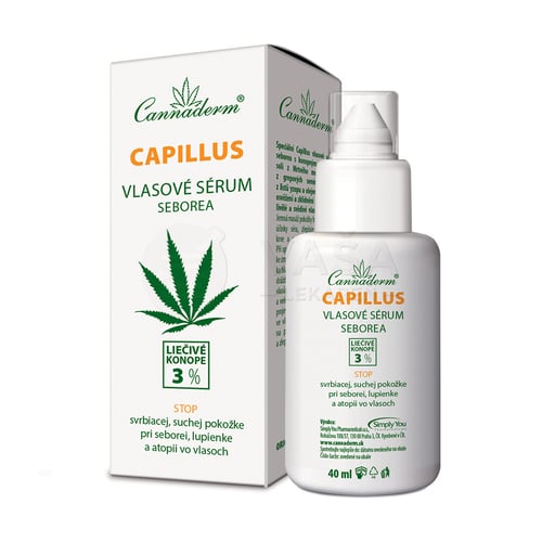 Cannaderm Capillus Vlasové sérum Seborea