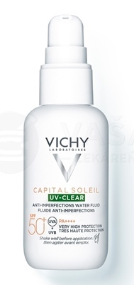 Vichy Capital Soleil UV-Clear Fluid proti nedokonalostiam pleti SPF50+