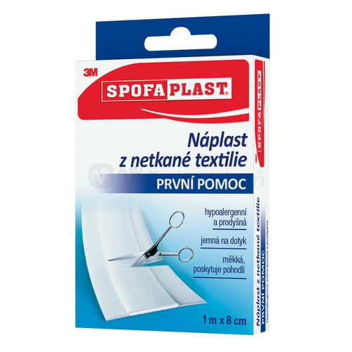 3M SpofaPlast č. 864 Jemná náplasť z netkanej textílie (8 cm x 1 m)