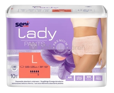 Seni Lady Pants Large Naťahovacie inkontinenčné nohavičky pre ženy