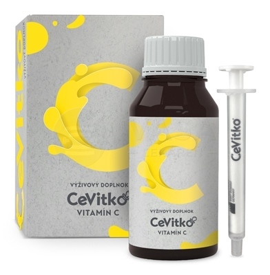 CeVitko Sirup s obsahom vitamínu C