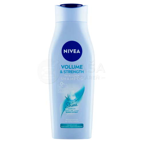 Nivea Volume &amp; Strength Šampón na jemné vlasy