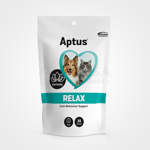Aptus Relax Tablety na zmiernenie stresu u psov a mačiek