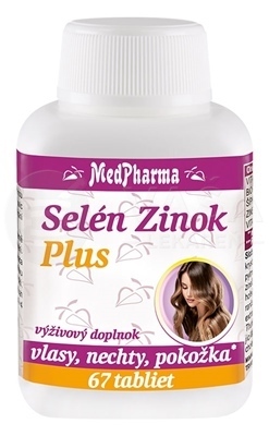 MedPharma Selén Zinok Plus (Vlasy, nechty, pokožka)