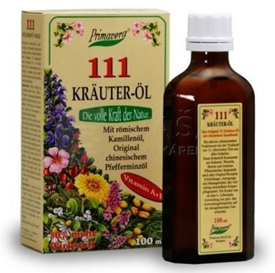 Primavera 111 Kräuter-Öl Bylinný olej