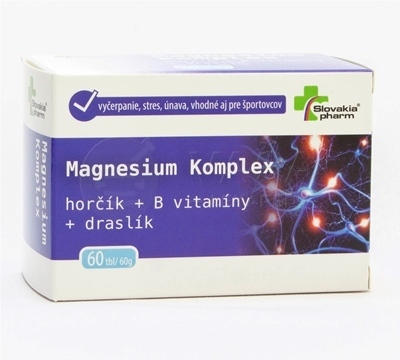 Slovakiapharm Magnesium Komplex horčík + vitamíny B + draslík
