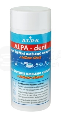 Alpa-dent Na čistenie umelého chrupu