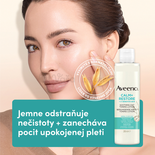 Aveeno Calm+ Restore Upokojujúci toner s ovsom
