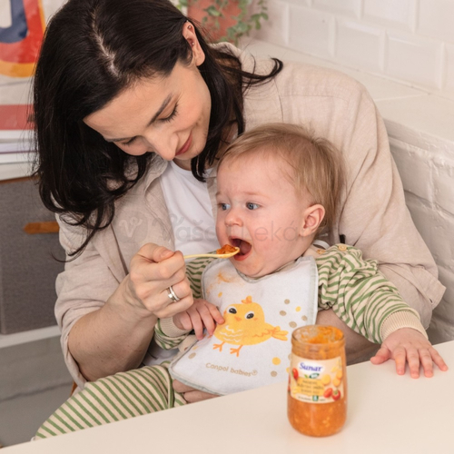 Sunar BIO Príkrm Zelenina, celozrnné cestoviny, olivový olej (od ukončeného 8. mesiaca)