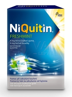 NiQuitin Freshmint 4 mg