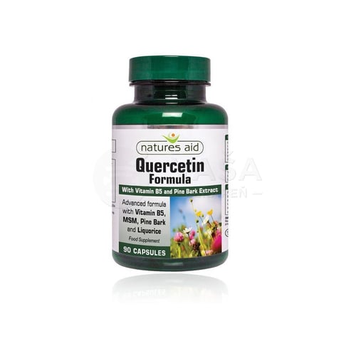 Natures Aid Quercertin Formula + vitamín B5