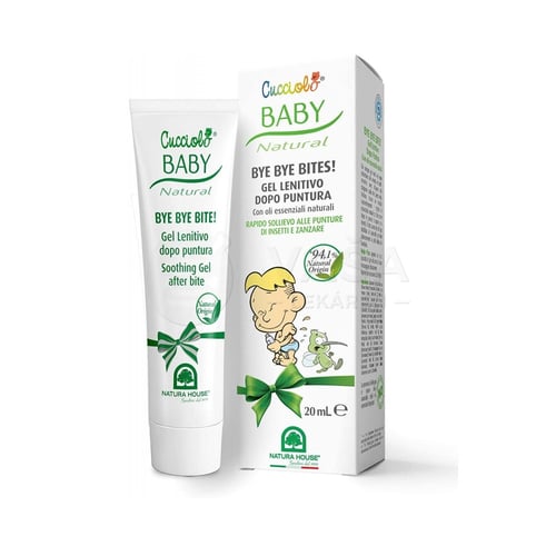 Baby Natural Bye Bye Bites upokojujúci gél po uštipnutí hmyzom