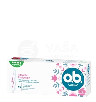 O.b. Original Super Plus Hygienické tampóny