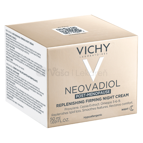 Vichy Neovadiol Post-menopause Relipidačný spevňujúci nočný krém  pre obdobie postmenopauzy