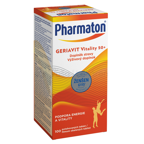 Pharmaton Geriavit Vitality 50+