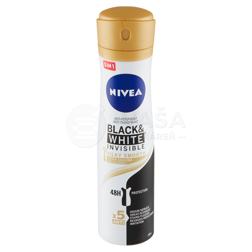 Nivea Black &amp; White Silky Smooth 48H Antiperspirant