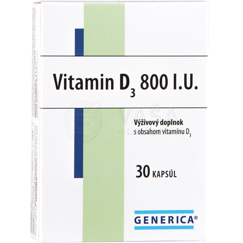 GENERICA Vitamin D3 800 IU