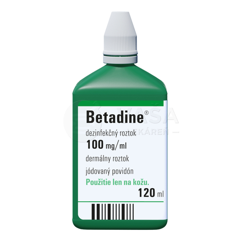 Betadine Dezinfekčný roztok 100 mg/ml