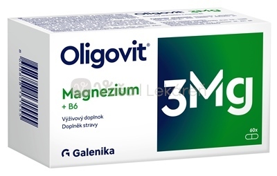 Galenika Oligovit 3 Mg (Magnézium + B6)